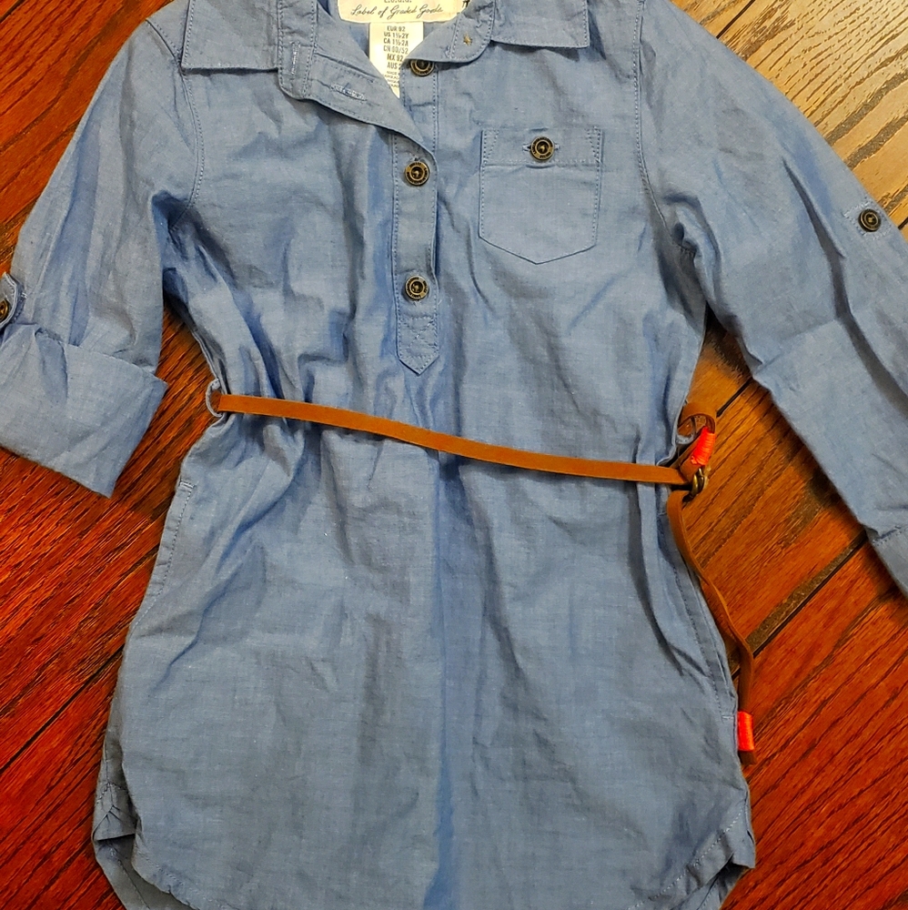 Girls 18mth to 24 mth demin dress